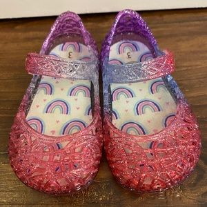 Ombré Baby Girl Jelly Shoes